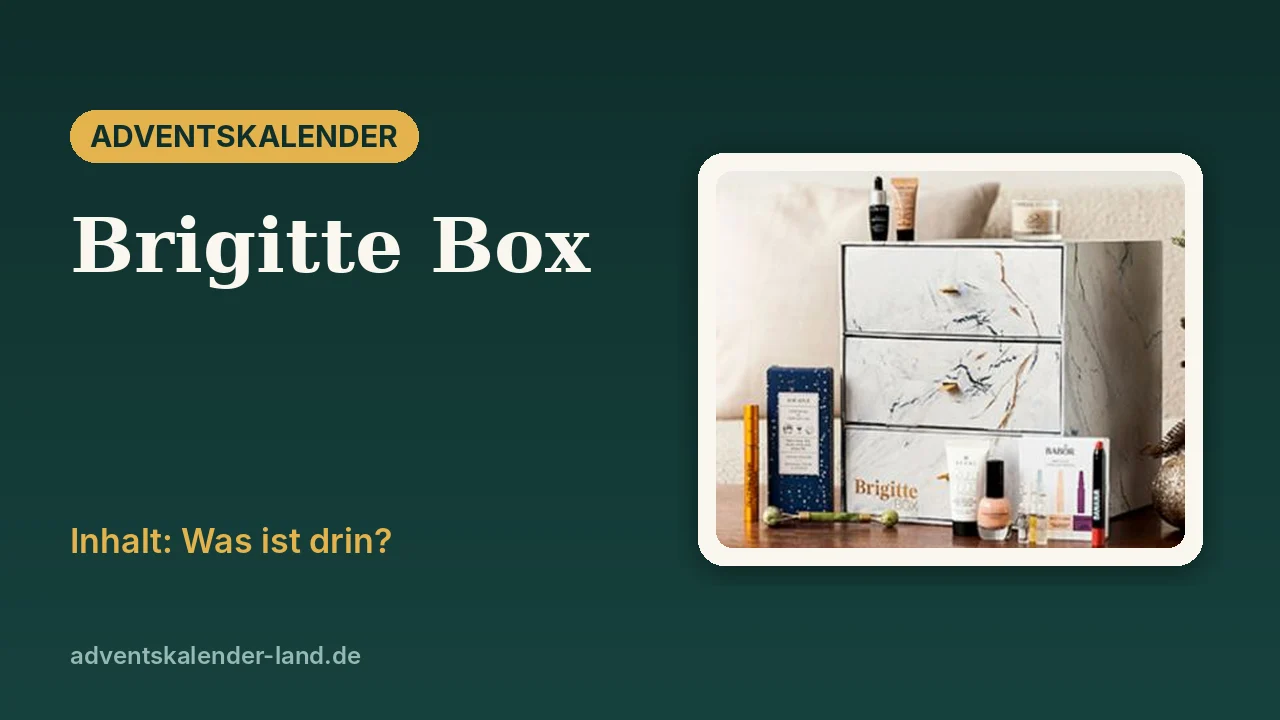Brigitte Box Adventskalender