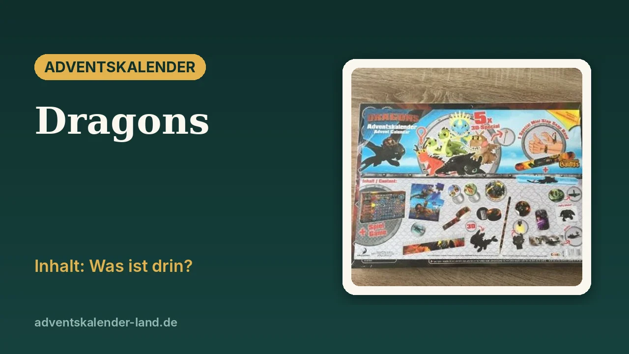 Dragons Adventskalender