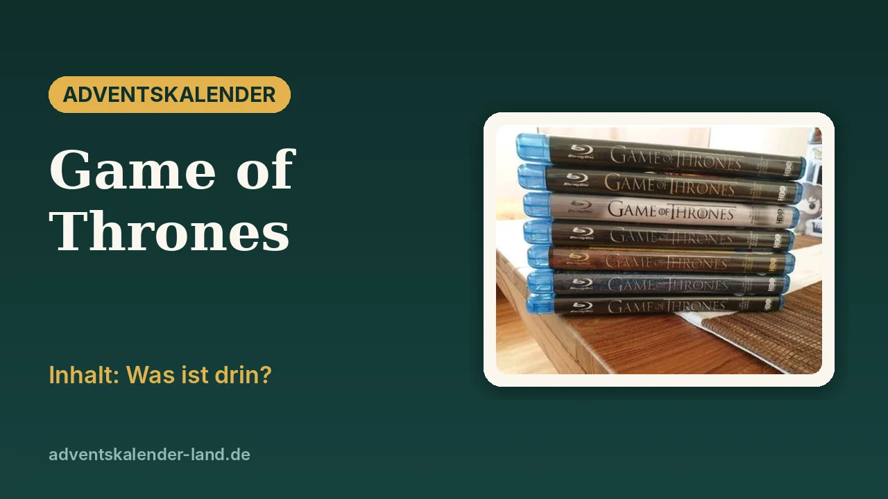 Game of Thrones Adventskalender