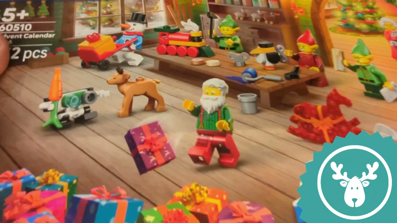 Mir gefallen die enthaltenen Figuren wie der Weihnachtsmann und das kleine Baby-Rentier besonders gut.