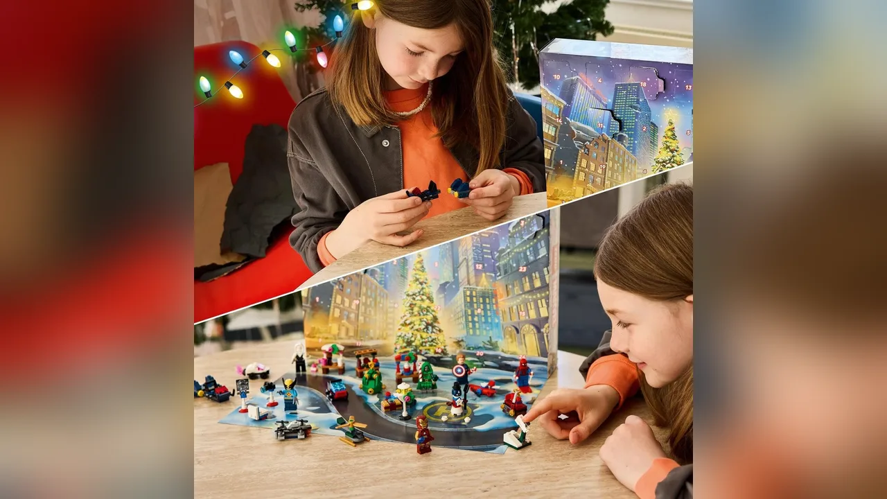 Die Modelle lassen sich zu einer Superhelden-Weihnachtsszene kombinieren.