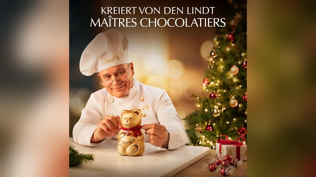 Die Schokolade stammt von den Lindt Maîtres Chocolatiers.
