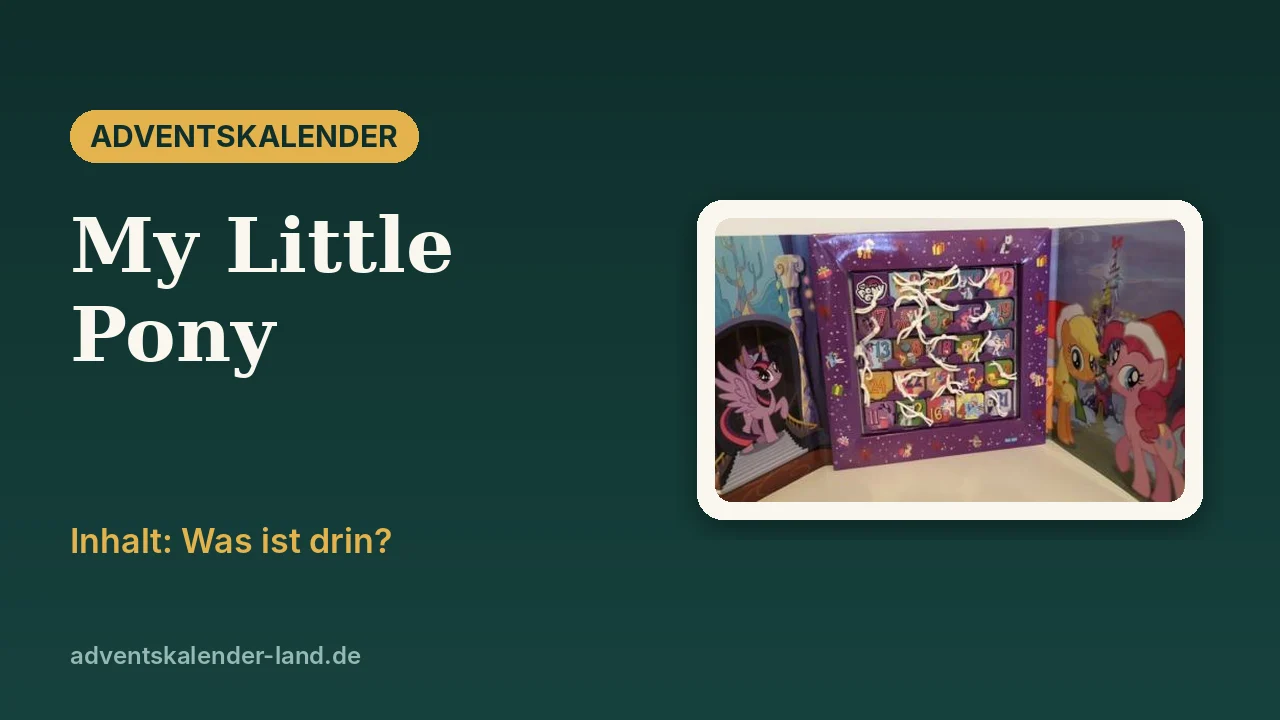 My Little Pony Adventskalender