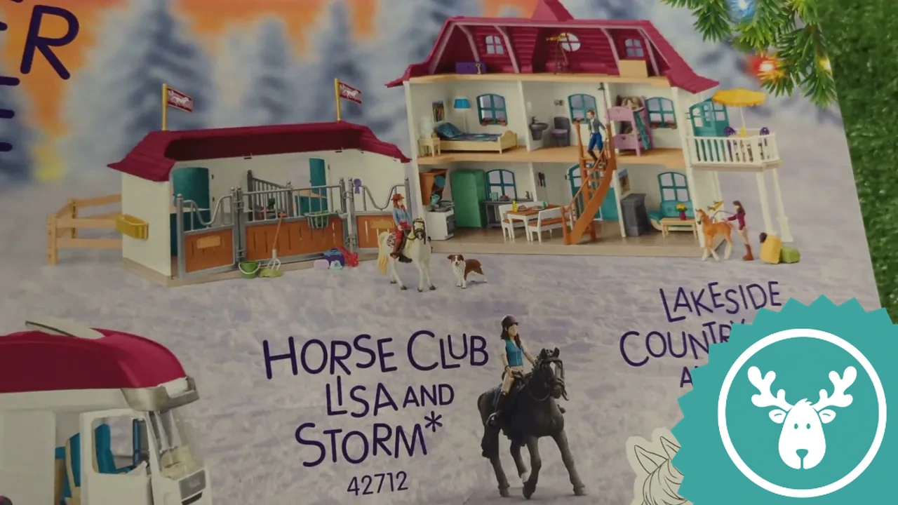 Ebenfalls auf der Rückseite zu sehen ist das große Lakeside Wohnhaus mit Pferdestall aus der Horse Club Welt.