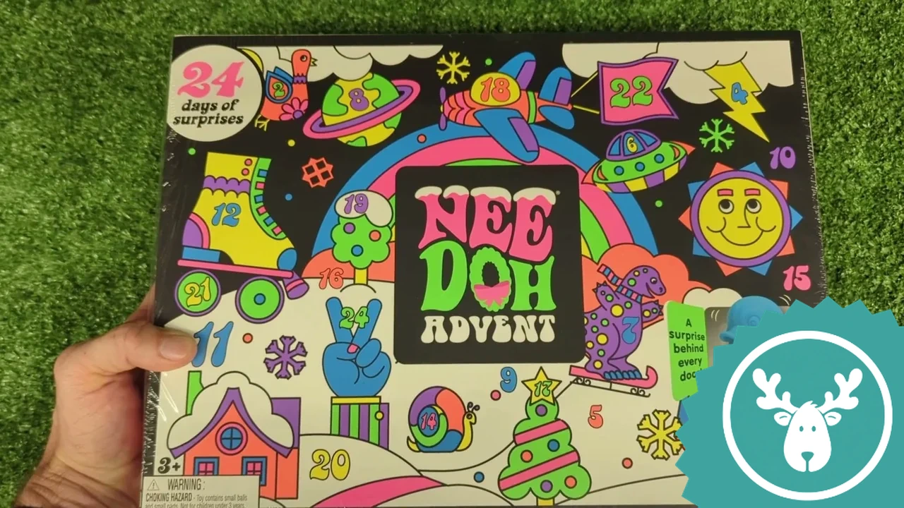 Schylling NeeDoh Squishmas Adventskalender