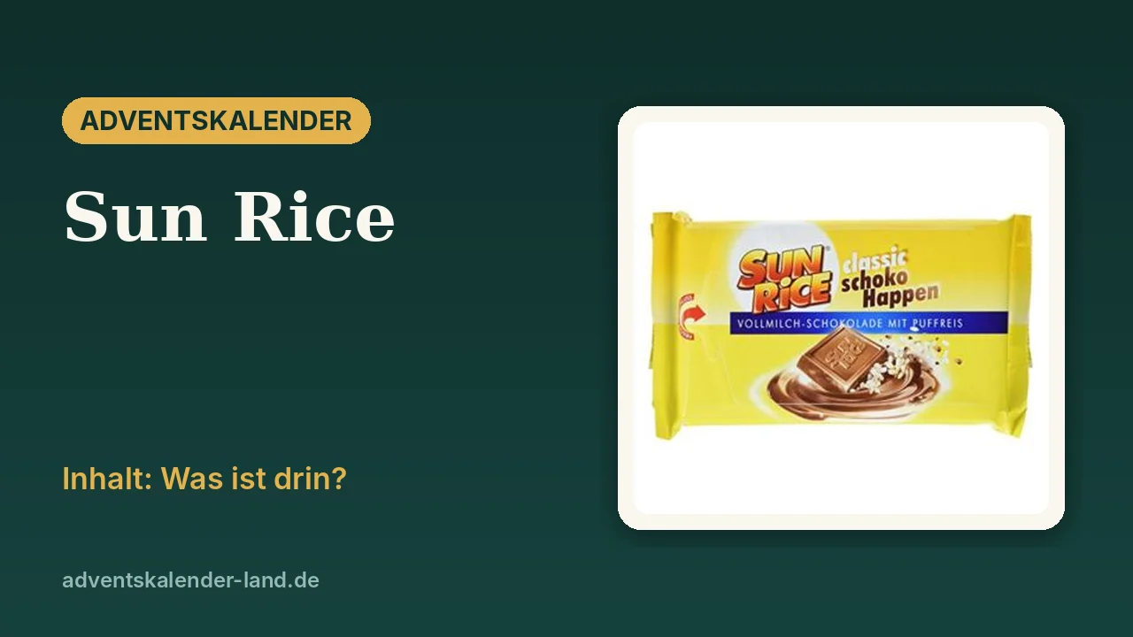 Sun Rice Adventskalender