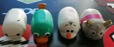 Tsum Tsum Figuren aus einem Adventskalender.