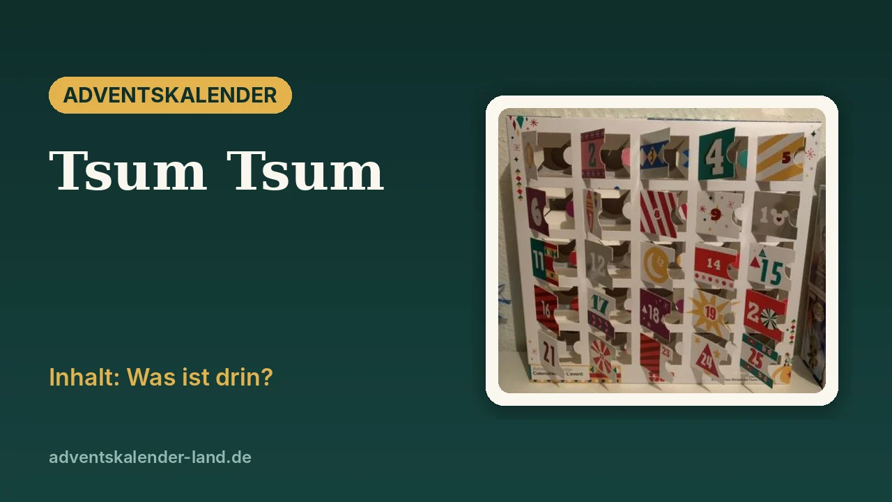 Tsum Tsum Adventskalender