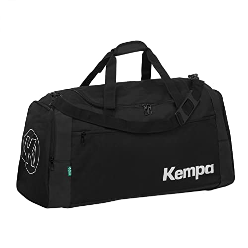 uhlsport Kempa 30 Liter Sporttasche für Herren, Damen und Kinder - Unisex Handball-Tasche Reise-Tasche - verstellbarer und gepolsterter Schultergurt - große u-förmige Öffnung