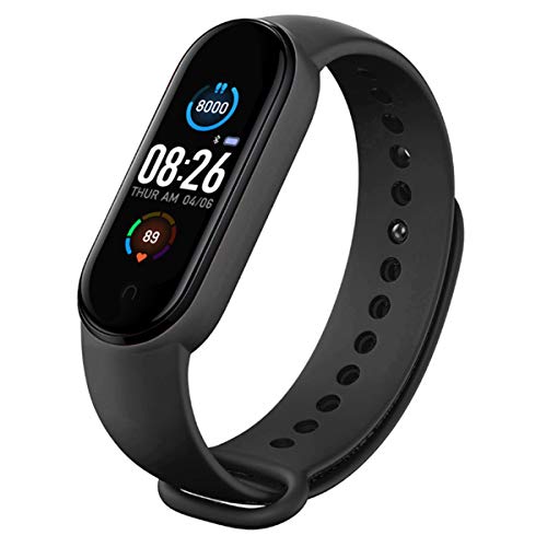 Smart Watch Aktivitätstracker mit Herzfrequenz Blutdruck, Fitness Tracker Uhr für Männer Frauen, Sportuhr Armband Fitness Armband Herzfrequenz