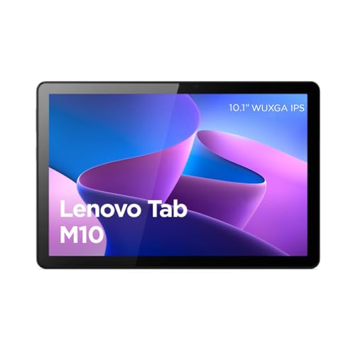 Lenovo Tab M10 (3. Gen) Tablet | 10,1' WUXGA Touch Display | Unisoc T610 | 4GB RAM | 64GB Speicher | Wi-Fi | Android 13 | grau