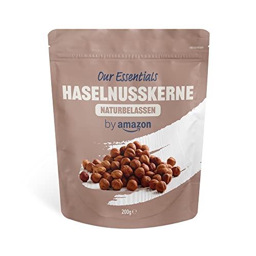 by Amazon Haselnusskerne, Ungesalzene, 200g (1er-Pack)