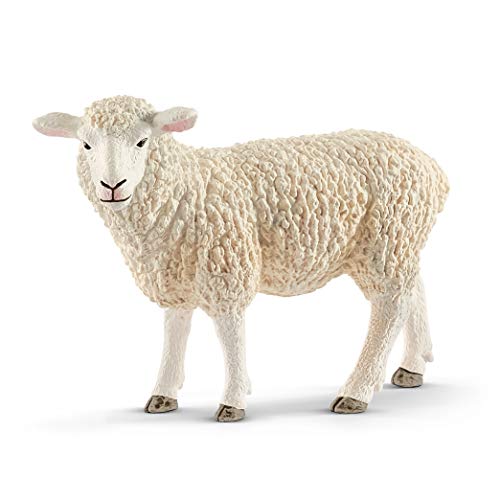 schleich 13882 Schaf, für Kinder ab 3+ Jahren, FARM WORLD - Spielfigur