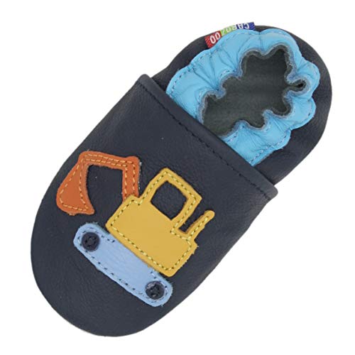 Carozoo Excavator Dark Blue 3-4y