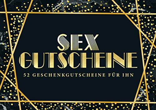 Sex Gutscheine: 52 Geschenkgutscheine für ihn