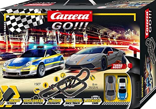 Carrera Go!!! 62558 Super Chase Autorennbahn Fachhandelsbahn/Grundpackung Mehrfarbig