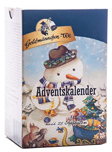 Goldmännchen Engel Tee-Adventskalender 24 + 1 Portionsbeutel, 50g