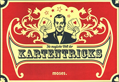 moses. 28036 Die magische Welt der Kartentricks | 33 Zaubertricks mit Karten | Inkl. 32 Blatt SkatKartenset, White