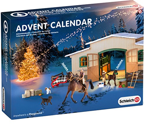 Schleich 97020 - Adventskalender Pferde-Weihnacht