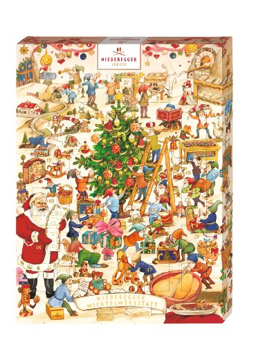 Niederegger Adventskalender Wichtelwerkstatt, 1er Pack (1 x 500 g)