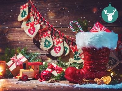 Weihnachtsmann Adventskalender Korsch 225 Stk Restposten / Sonderposten 